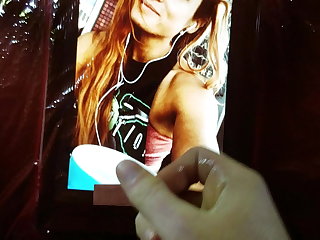 Brottning WWE Becky Lynch cumtribute #6