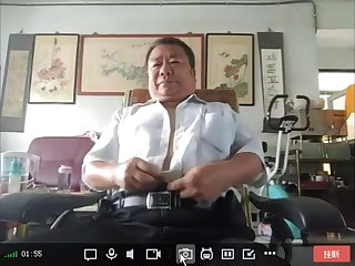 アジア Cute chinese daddy on webcam