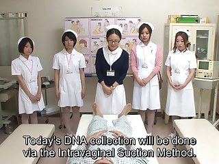 Japans JAV CMNF group of nurses strip naked for patient – Subtitled